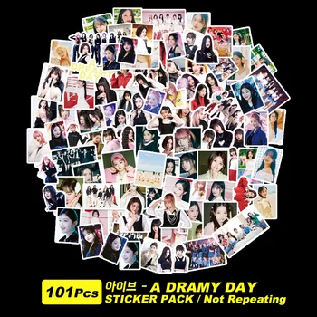 101pcs/סט Kpop IVE אופי מדבקות אלבום תמונות חלומית יום מדבקות