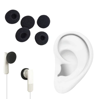 20Pcs 18mm קצף רך אוזניות כריות אוזניות אוזניות ספוג מכסה עמיד החלפת כרית עבור רוב אוזניות MP3 MP4
