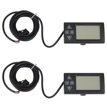 2X 36V-48V LCD Ebike תצוגה עם SM Plug עבור אופניים חשמליים BLDC בקר הבקרה S861