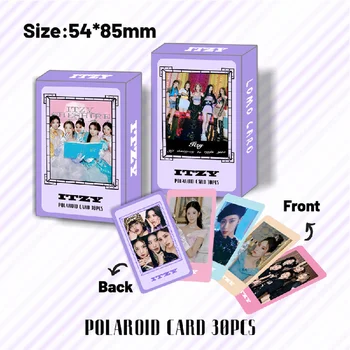 30pcs/סט Kpop ITZY Lomo כרטיסי באיכות גבוהה HD תמונה חדשה Photocard Yeji ליה Ryujin Chaeryeong Yuna אוהדים אוסף מתנה