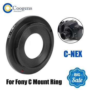 C-NEX מתכת מתאם עדשה טבעת C הר טלוויזיה במעגל סגור הסרט העדשות Sony NEX-6 NEX-5N NEX F3-NEX-7 A6500 A6300 A6100 A6000 A5100 המצלמה