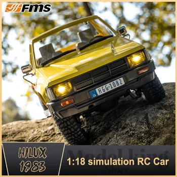 FMS 1/18 4WD מעטפת פלסטיק סימולציה שליטה מרחוק דגם של מכונית מחוץ לכביש איסוף צעצועים חשמליים Rc דגם של מכונית צעצוע מתנה