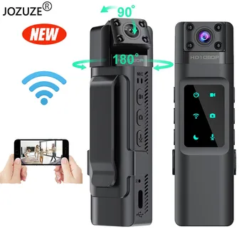 JOZUZE MD33 חדש Wifi Hotspot מיני מצלמה 1080P נייד מקליט וידאו דיגיטלי גוף מצלמה לראיית לילה DVR זעיר מצלמת וידאו