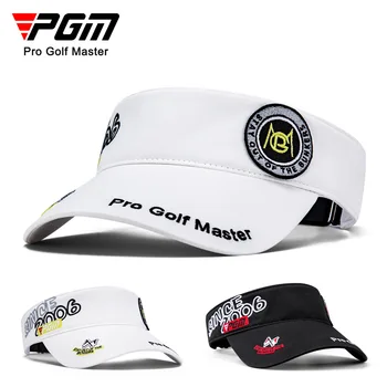 PGM גולף גברים ללא כובע לנשימה מהירה ייבוש טניס כובע שמשיה, קרם הגנה אופנה רקמה MZ044