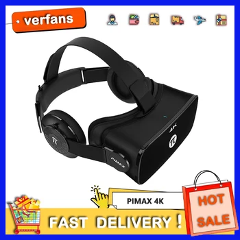 PIMAX 4K מציאות מדומה אוזניות עבור VR וידאו 3D משחק מציאות מדומה חכם משקפיים