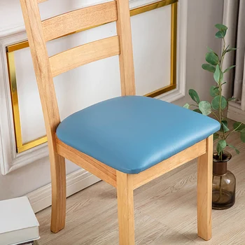 PU עמיד למים בד כרית מושב מכסה את הכיסא לכסות למתוח האוכל כסא הכיסויים עבור בית מלון אירועים המטבח הסלון