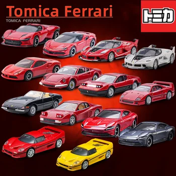Takara טומי Tomica פרארי 1/62 מיני Diecast סגסוגת דגם הרכב צעצועים מתכת ספורט כלי רכב שונים, סגנונות מתנות לילדים
