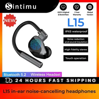 TWS אוזניות אלחוטיות Bluetooth 5.2 באוזן סטריאו בקרת מגע עסקים הפחתת רעש עמיד למים לגעת ספורט אוזניות מתנה