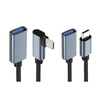 USB C ל-USB נקבה כבל OTG, מהירות העברת נתונים עבור מכשירים חכמים