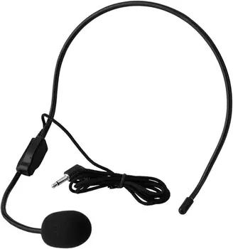 Wired אוזניות מיקרופון Wired אוזניות עם מיקרופון עבור מחשב נייד Wired אוזניות עם מיקרופון אוזניות עם מיקרופון חוטית