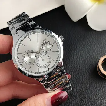 איכותי נירוסטה גבירותיי שעון קלאסי אופנה יוקרה Watchs נשים קוורץ שעונים מתנה Montres לשפוך נשים
