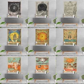 אירופאי ואמריקאי השמש אפולו שטיח, במיתולוגיה היוונית דפוס דקורטיביים, רקע בד תוספות הרוח תלוי בד