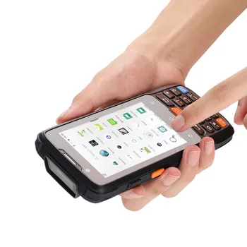אנדרואיד נתוני זיהוי קורא כף יד כף יד המסוף 2D סריקה NFC