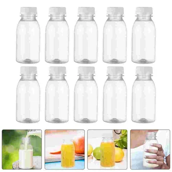 בקבוק החלב משק הבית בקבוקים ריקים שקופים מיץ יומי נייד ברור ילדים בקבוק מים