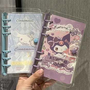 חדש Sanrio המחברת Kawaii Kuromi Cinnamoroll תלמיד קוריאני קריקטורה A6 רשת הספר של הילדים כלי כתיבה Homebook