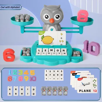 מתמטיקה משחק איזון מונטסורי צעצועים איזון מיומנות גזע כיף צעצוע חינוכי לילדים