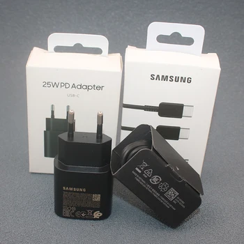 סמסונג Note10 S10 בנוסף Orginal 25W USB C משטרת מתאם מתח S20 S21-פה. A54 A34 A24 A13 A14 A53 A23 A33 סופר מהיר Charger Type C