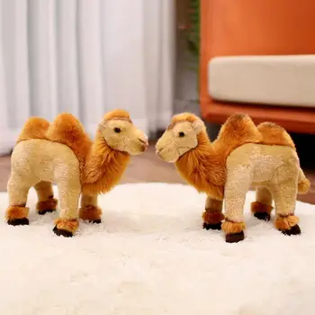צילום אביזרים מוחשיים תראה גמל קטיפה חמוד 3d העיניים בובת צעצוע חיות מזכרות צילום אביזרים סימולציה גמל