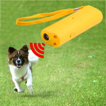 קולי כלב רודף פנס LED אגרסיבי כלבי תקיפה Repeller תכליתי חיות מחמד מאמנים מחמד הדרכות כלים ואביזרים