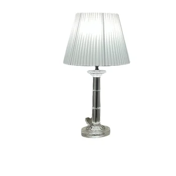קריסטל מודרני מנורה שליד המיטה בחדר השינה אור צרפתי הסלון פשוט מעט יוקרה קישוט אמנות המנורה שליד המיטה
