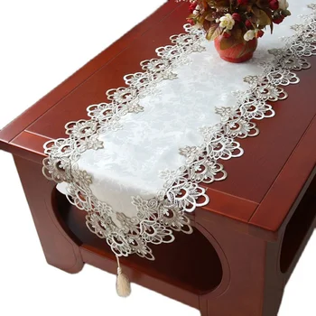 שולחן רץ בריטי מודרני בד במדים צבע לדרוך פסנתר שטיח ארוחה ארוחה השולחן כיסוי בד