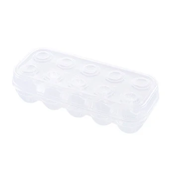 שכבה אחת של מקרר מזון ביצים אטום מיכל אחסון בקופסת פלסטיק רומנטיקה בית כלי מטבח.