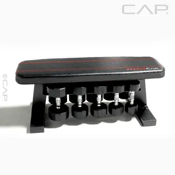תרגיל אימון שטוח ספסל עם משקולת אחסון (קיבולת משקל 600lb)